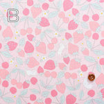 Cotton sheeting print fabric DREAM GIRL Cat - nomura tailor