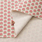 C/L canvas print fabric SASHIKO MOYO Petit Flower - nomura tailor