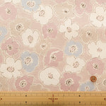 Cotton Oxford Fabric Smorkybotanical Poppy - nomura tailor