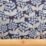 Cotton Oxford Printed Fabric - Blooming Day - nomura tailor