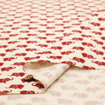 Cotton Oxford Printed Fabric - Elephant - nomura tailor