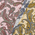 Cotton seating print fabric paisley - nomura tailor