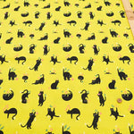 USA Cotton Printed Fabric moda Ruby Star Society Freaky Familiars - Black Cat - nomura tailor