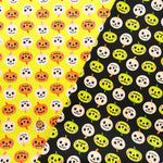 USA Cotton Printed Fabric moda Ruby Star Society Freaky Familiars - Pumpkin - nomura tailor