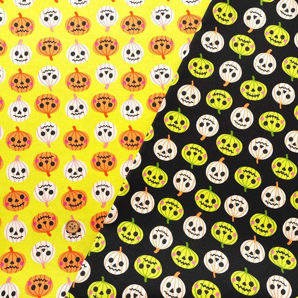 USA Cotton Printed Fabric moda Ruby Star Society Freaky Familiars - Pumpkin - nomura tailor