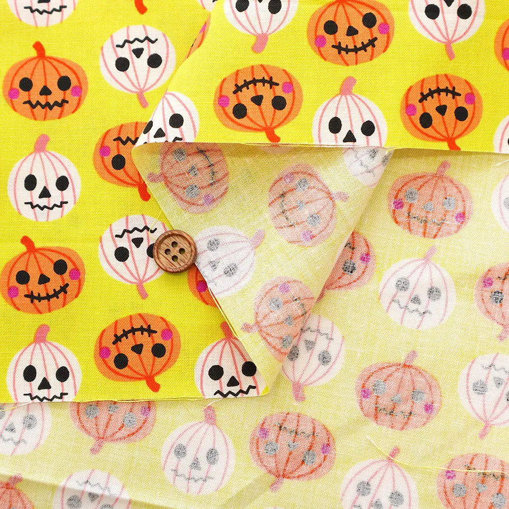 USA Cotton Printed Fabric moda Ruby Star Society Freaky Familiars - Pumpkin - nomura tailor