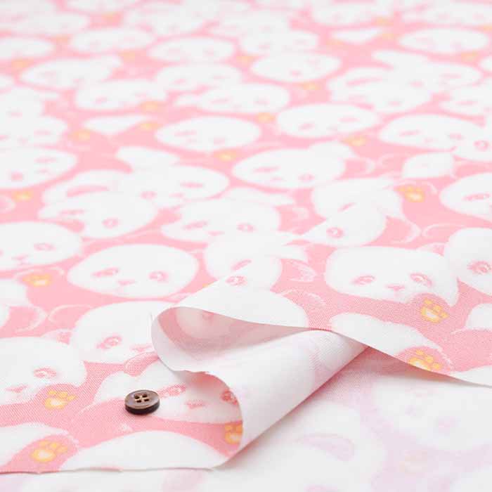 Cotton Ox Printed Fabric Stuffed Panda - nomura tailor