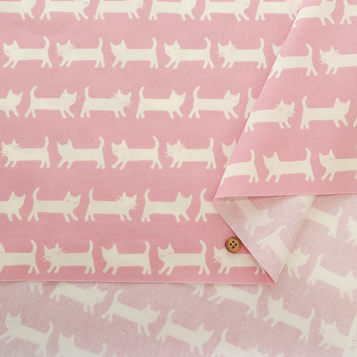 Cotton Oxford Fabric - Cat - nomura tailor