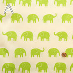 Cotton Oxford Fabric - Elephant - nomura tailor