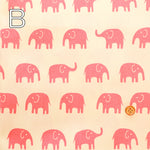 Cotton Oxford Fabric - Elephant - nomura tailor