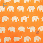 Cotton Oxford Fabric - Elephant - nomura tailor
