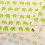 Cotton Oxford Fabric - Elephant - nomura tailor