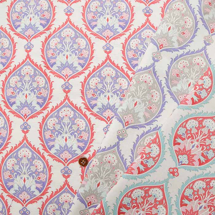 TILDA Tilda Cotton Seating Print Fabric FlowerLeaf - nomura tailor