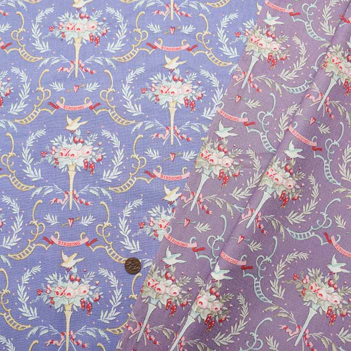 TILDA Tilda Cotton Sheeting Print Fabric Birdsong - nomura tailor