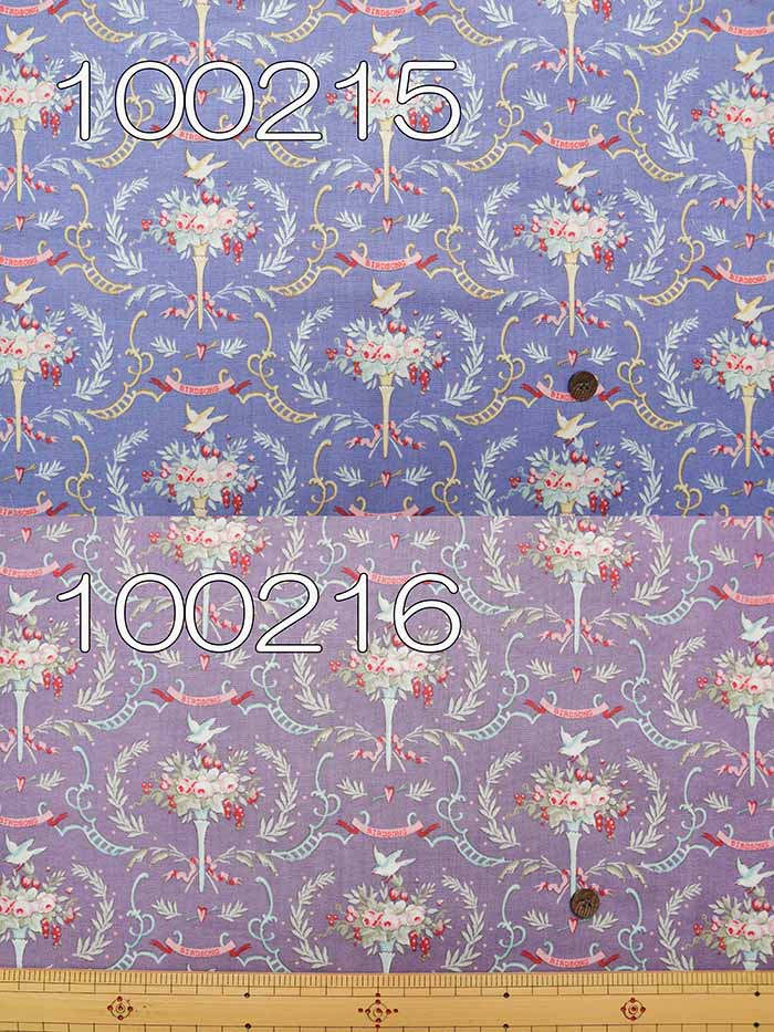 TILDA Tilda Cotton Sheeting Print Fabric Birdsong - nomura tailor