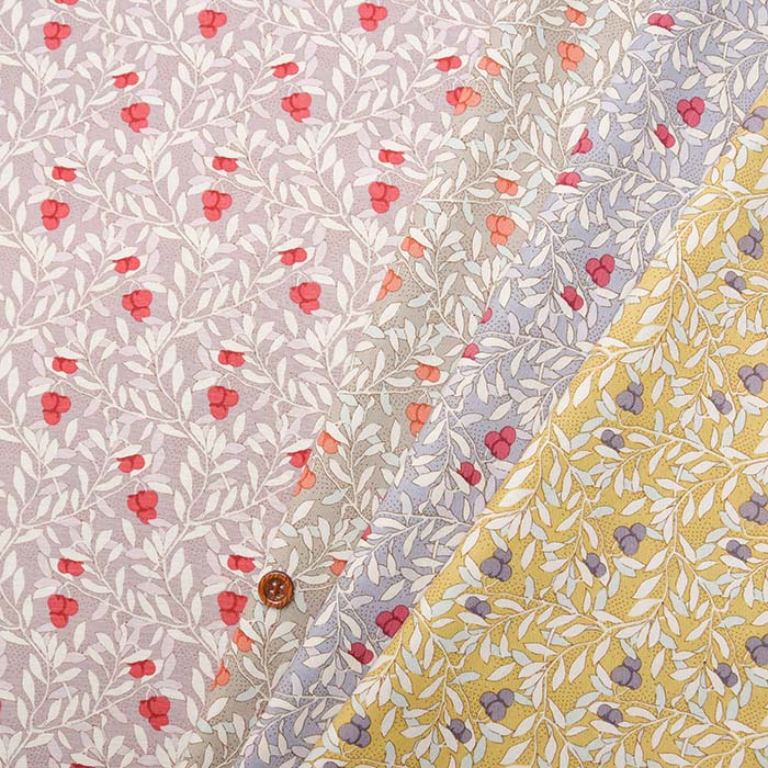 TILDA Tilda Cotton Sheeting Print Fabric Cherrybush - nomura tailor