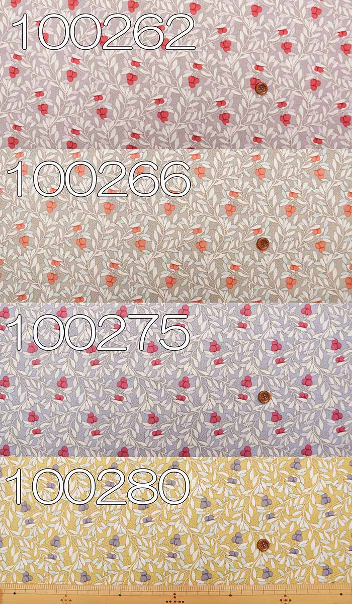 TILDA Tilda Cotton Sheeting Print Fabric Cherrybush - nomura tailor