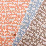 TILDA Tilda Cotton Seating Print Fabric Farm Animals - nomura tailor