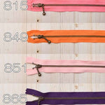YKK Metal Zipper with Ball Pull - Size #3, 20cm [Standard Color: Antique Gold] - nomura tailor