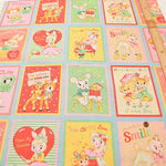 Cotton printed fabric 2023 Sweet Rush Sweet Greetings [1 pattern, approx. 30 cm - nomura tailor