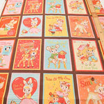 Cotton printed fabric 2023 Sweet Rush Sweet Greetings [1 pattern, approx. 30 cm - nomura tailor