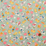 Cotton printed fabric 2023 Sweet Rush Petit Friends - nomura tailor