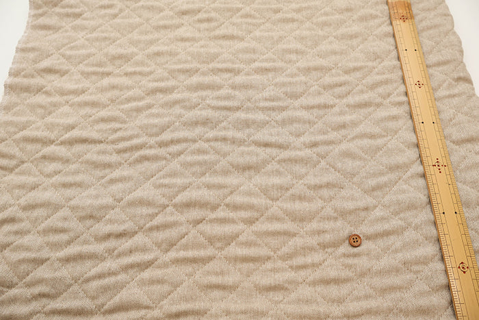 Made in China C/L Canvas Quilted Fabric  - Plain<Half Needle> - nomura tailor