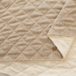 Made in China C/L Canvas Quilted Fabric  - Plain<Half Needle> - nomura tailor