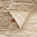 Made in China C/L Canvas Quilted Fabric  - Plain<Half Needle> - nomura tailor